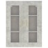 Armario colgante de pared gris hormigón 69,5x34x90