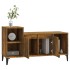 Mueble para TV madera contrachapada roble ahumado 100x35x55