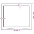 Estante pared madera roble tratada marrón oscuro 60x50x(2-4)