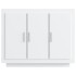 Aparador de madera contrachapada blanco 92x35x75