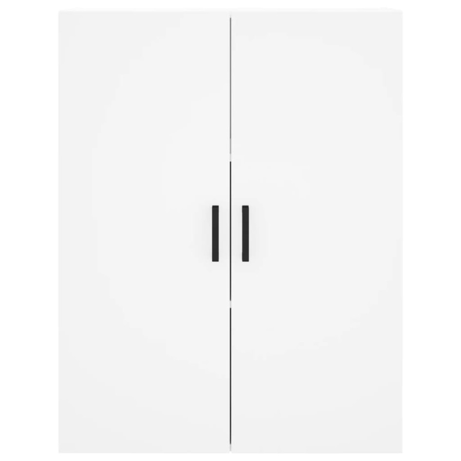 Aparador alto madera contrachapada blanco 69,5x34x180