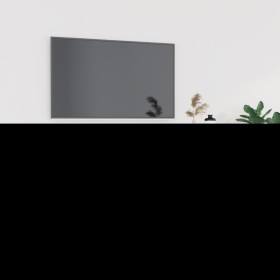 Mueble de TV madera contrachapada gris hormigón 102x35x45