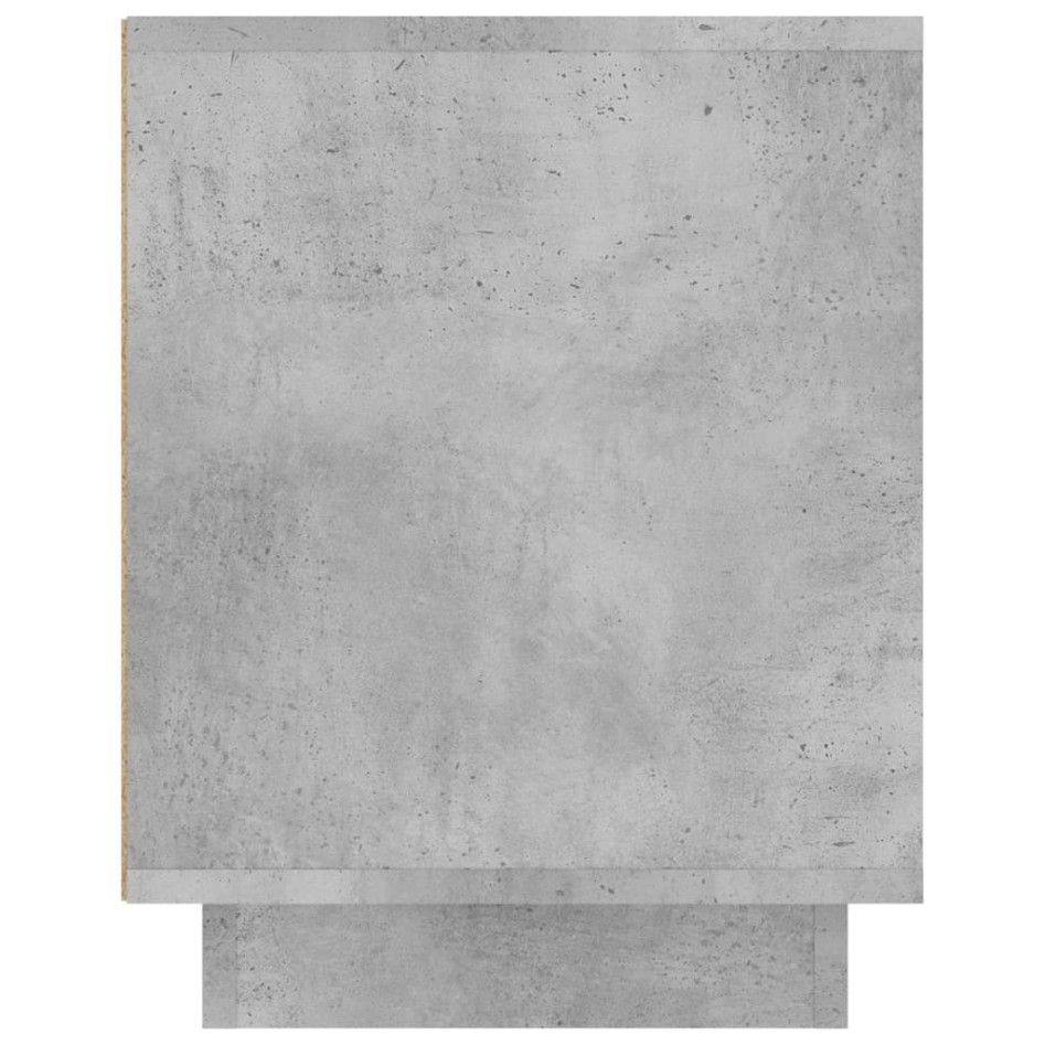 Mueble de TV madera contrachapada gris hormigón 102x35x45