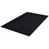 Felpudo de PVC negro 117x220