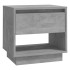 Mesitas de noche 2 uds contrachapada gris hormigón 45x34x44
