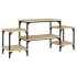 Mueble para TV madera contrachapada roble Sonoma 117x35x52
