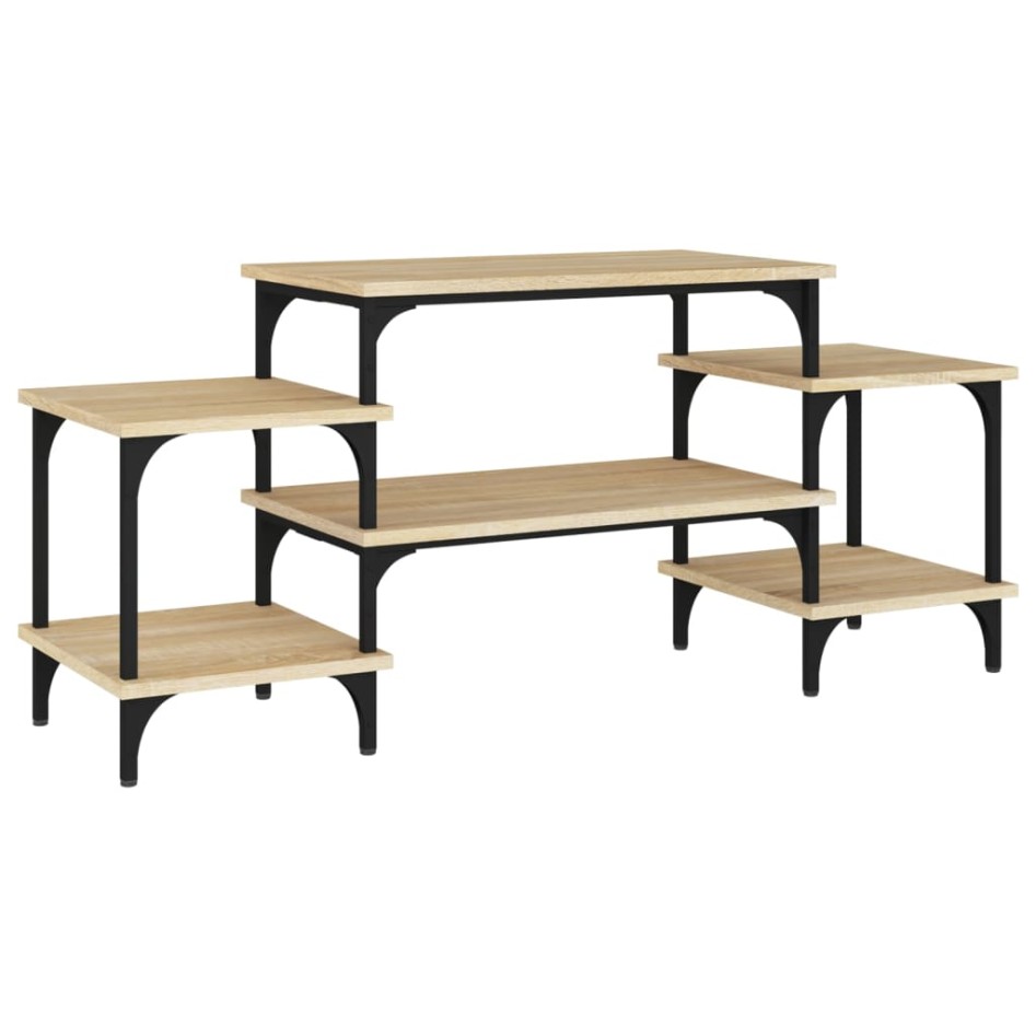 Mueble para TV madera contrachapada roble Sonoma 117x35x52