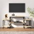 Mueble para TV madera contrachapada roble Sonoma 117x35x52