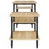 Mueble para TV madera contrachapada roble Sonoma 117x35x52