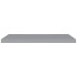 Estantes flotantes de pared 4 uds MDF gris 90x23,5x3,8
