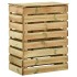 Compostador de láminas madera de pino impregnada 80x50x100