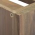 Armario de baño de pared madera maciza de teca 45x30x40