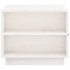 Mesa de centro de madera maciza de pino blanco 100x50x41