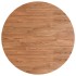 Tablero de mesa redonda madera de roble marrón claro Ø70x1,5