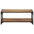 Mesa de centro de madera maciza acacia 90x45x35