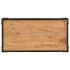 Mesa de centro de madera maciza acacia 90x45x35