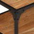 Mesa de centro de madera maciza acacia 90x45x35