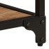 Mesa de centro de madera maciza acacia 90x45x35