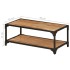 Mesa de centro de madera maciza acacia 90x45x35