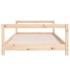 Estructura de cama para niños madera maciza de pino 90x200