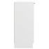 Aparador de madera contrachapada blanco 90,5x30x70