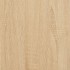 Mueble TV madera ingeniería y hierro roble sonoma 201x35x45