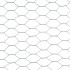 Alambrada de gallinero acero revestimiento PVC verde 25x1,5