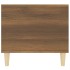 Mesa de centro madera contrachapada roble marrón 90x49x45