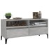 Mueble de TV madera contrachapada gris hormigón