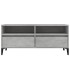 Mueble de TV madera contrachapada gris hormigón