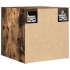 Muebles para TV de pared 4 uds roble ahumado 30,5x30x30