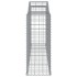 Cesta gaviones forma arco hierro galvanizado 300x50x120/140