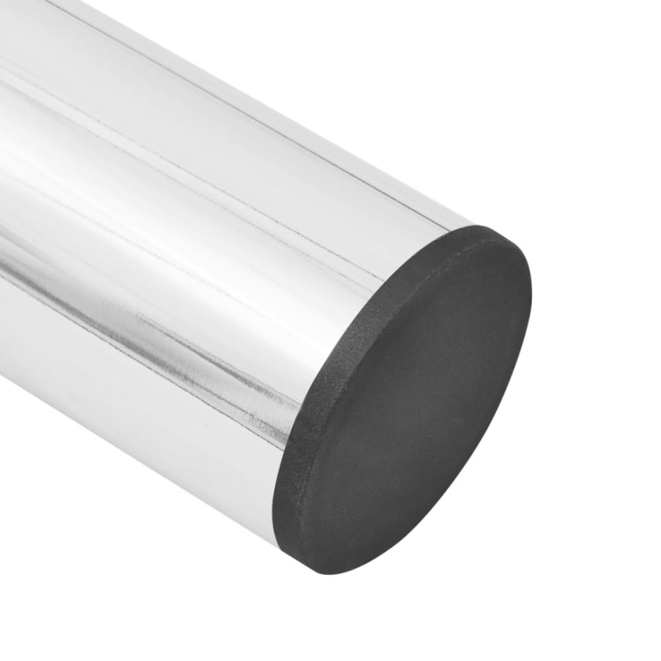 Patas de mesa telescópicas  2 unidades cromo 710 mm-1100