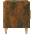 Mesitas de noche 2 uds madera contrachapada color roble
