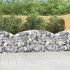 Cesta de gaviones forma arco hierro galvanizado