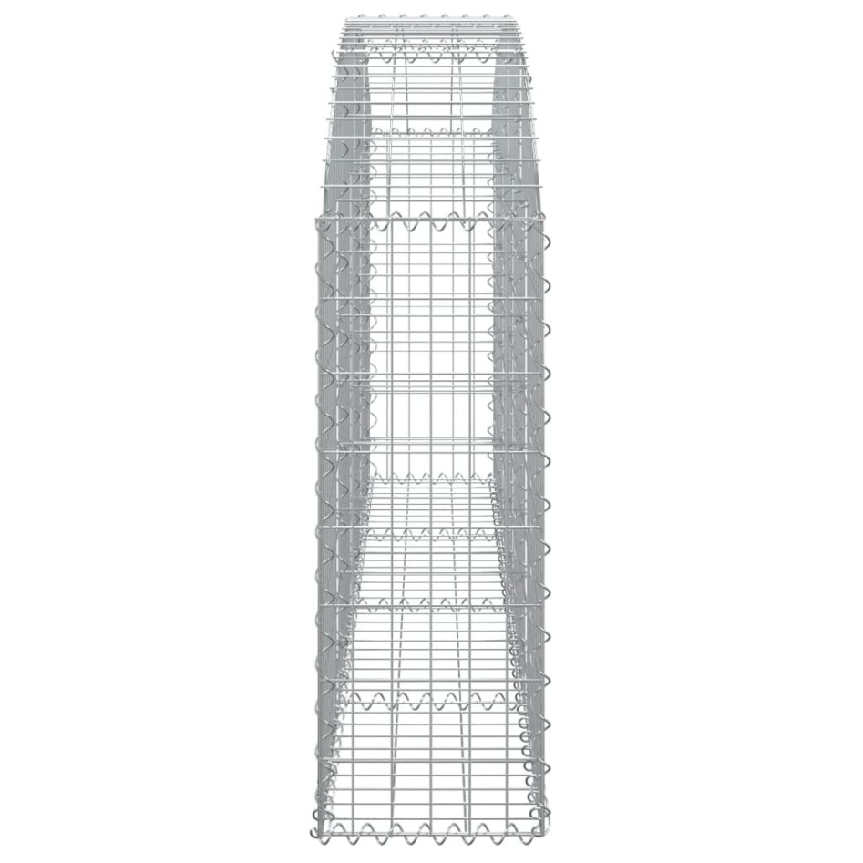 Cesta de gaviones forma arco hierro galvanizado