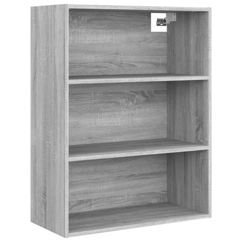 Armario colgante de pared gris Sonoma 69,5x32,5x90