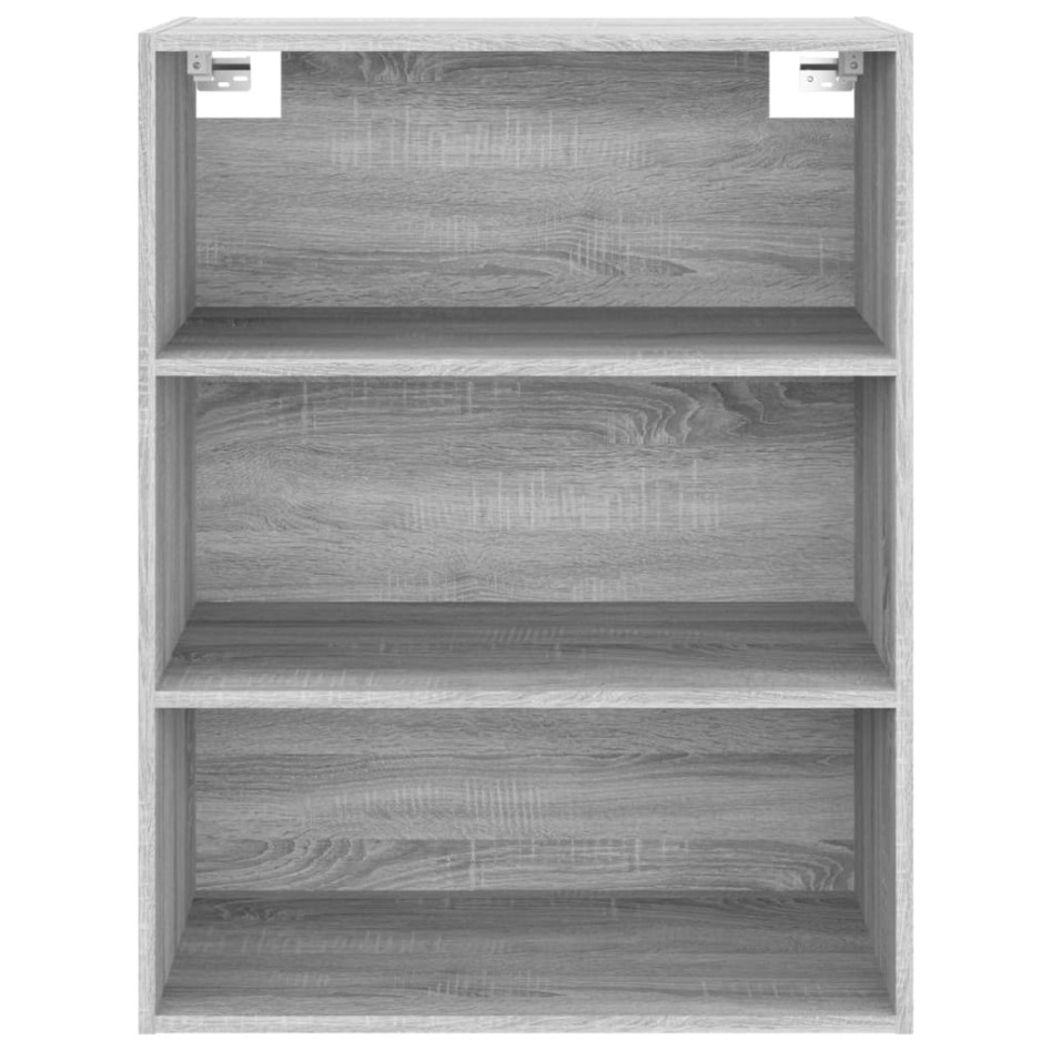 Armario colgante de pared gris Sonoma 69,5x32,5x90