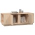 Mesa de centro de madera maciza de pino 110x50x40
