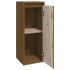 Armario de pared 2 uds madera de pino marrón miel 30x30x80