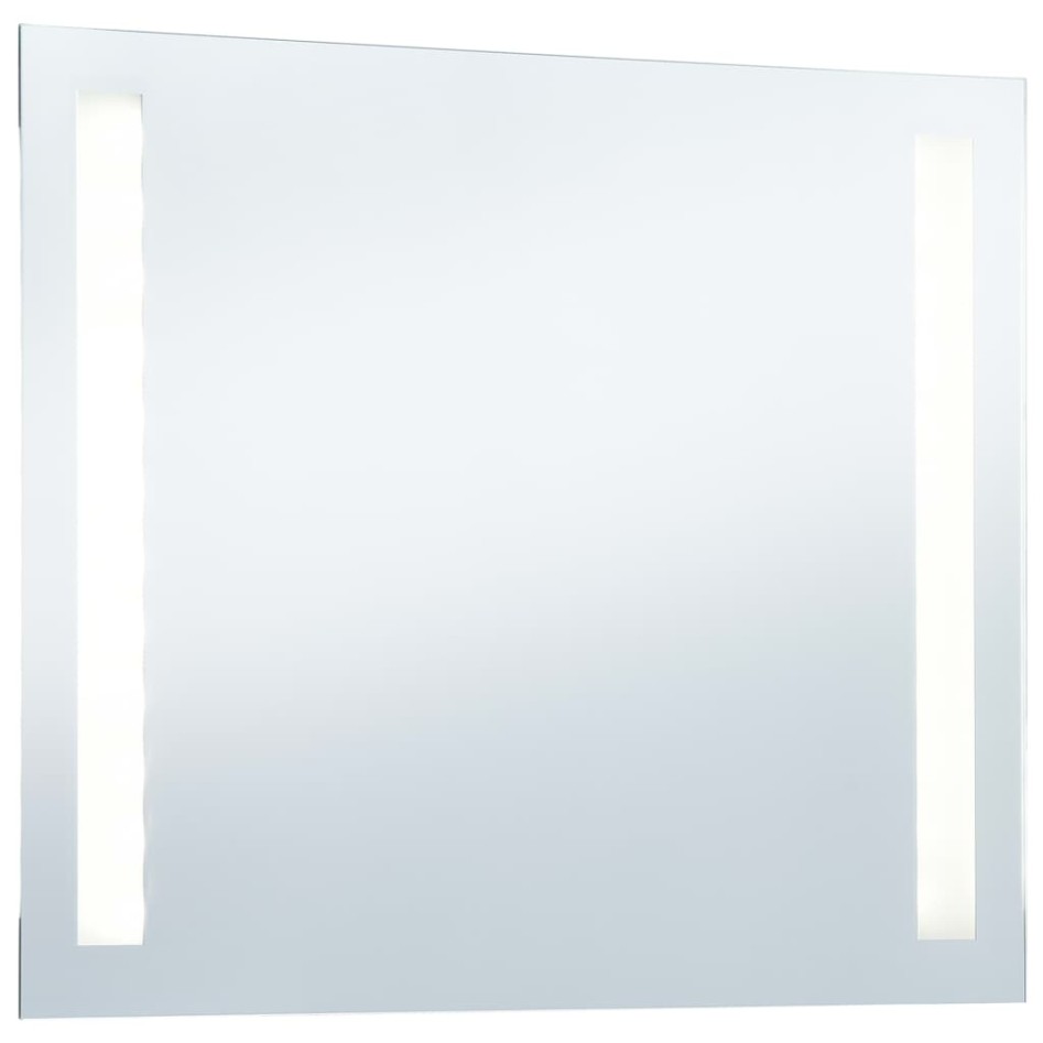 Espejo de pared de baño con LED 60x50