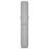 Toldo lateral retráctil para patio marrón 140x1200