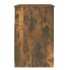 Cajonera de madera contrachapada color roble ahumado