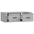Mueble TV colgante madera contrachapada gris Sonoma 80x36x25