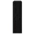 Estantería/divisor de espacios madera pino negro 80x30x103,5