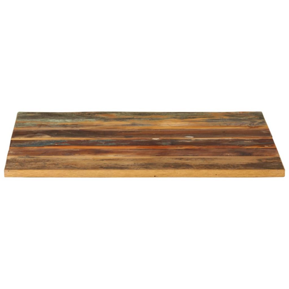 Tablero mesa cuadrada madera reciclada maciza 60x60 cm 15-16