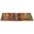 Tablero mesa cuadrada madera reciclada maciza 60x60 cm 15-16
