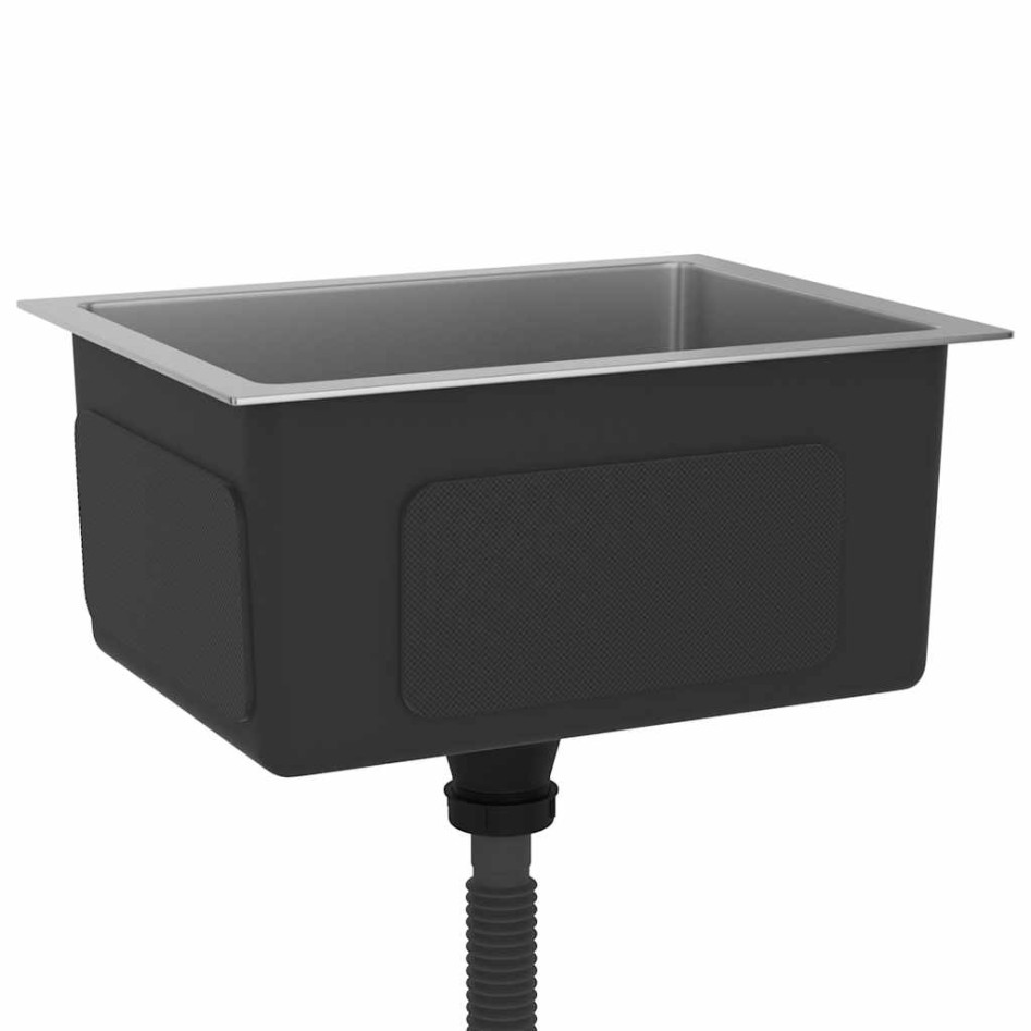 Fregadero de cocina hecho a mano acero