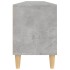 Mueble de TV madera contrachapada gris hormigón 150x30x44,5