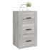 Aparador de madera contrachapada gris Sonoma 40x33x70